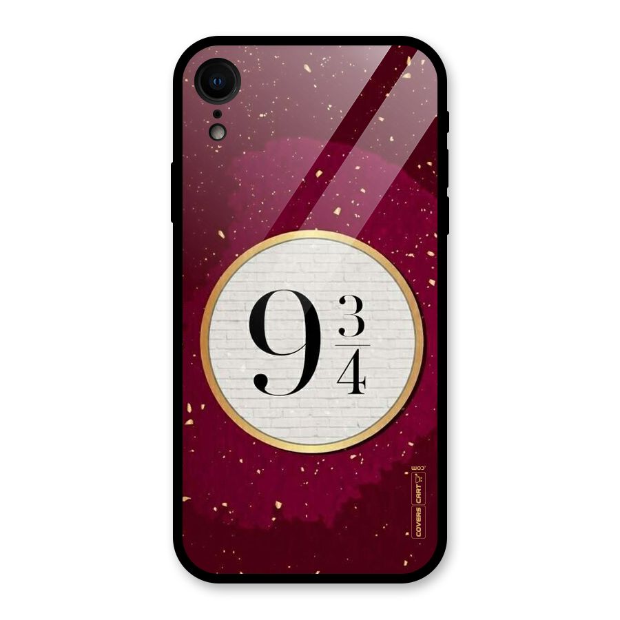 Magic Number Glass Back Case for iPhone XR