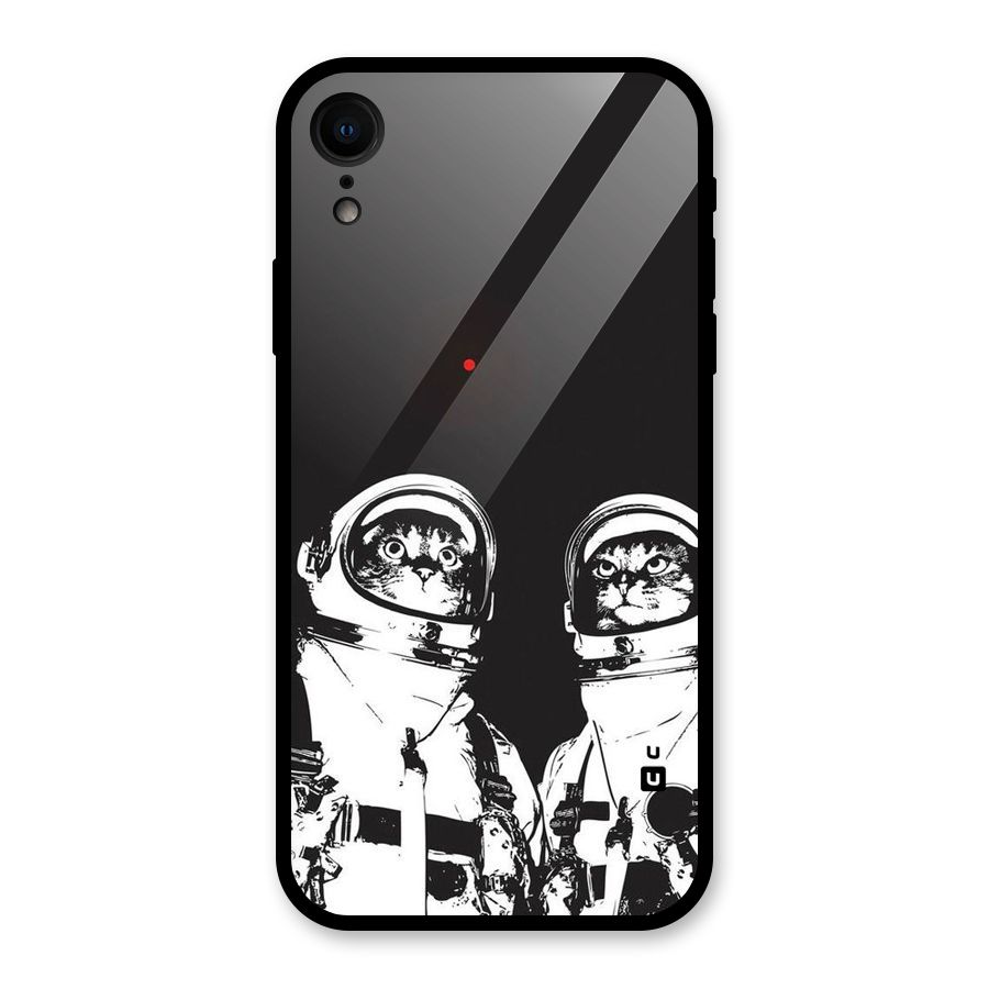 Meow Moon Glass Back Case for iPhone XR