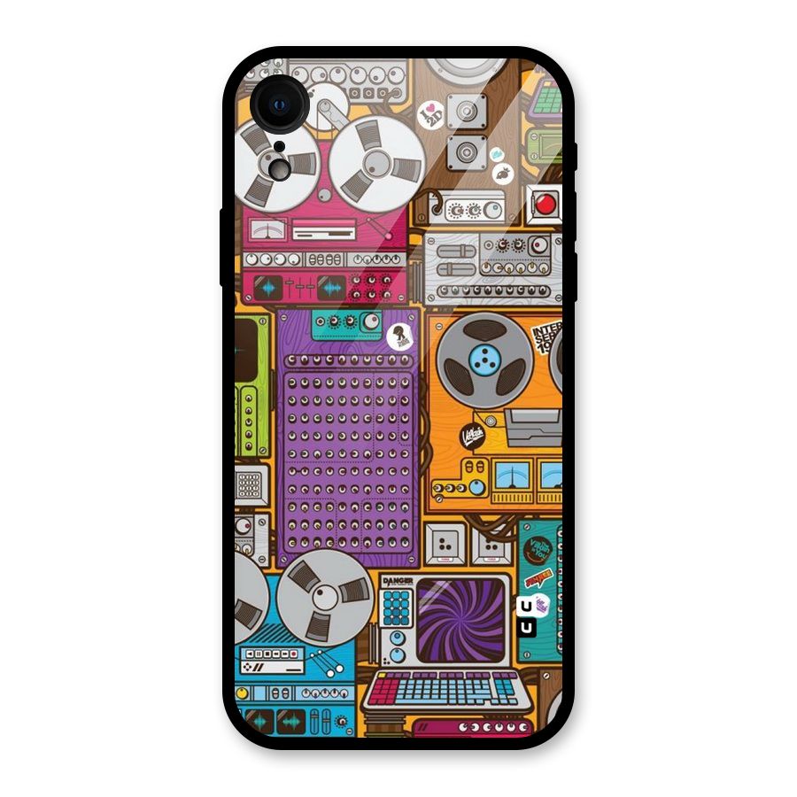 Music Decks Glass Back Case for iPhone XR