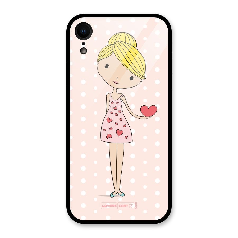 My Innocent Heart Glass Back Case for iPhone XR