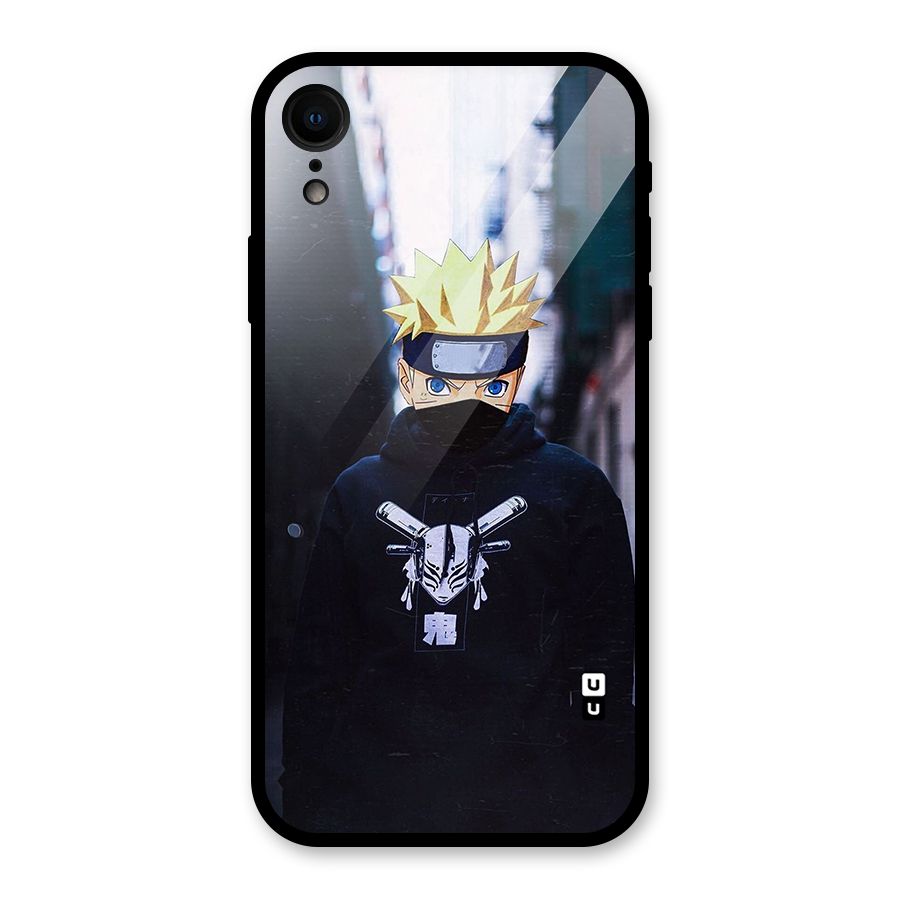 Naruto Uzumaki Cool Anime Glass Back Case for iPhone XR
