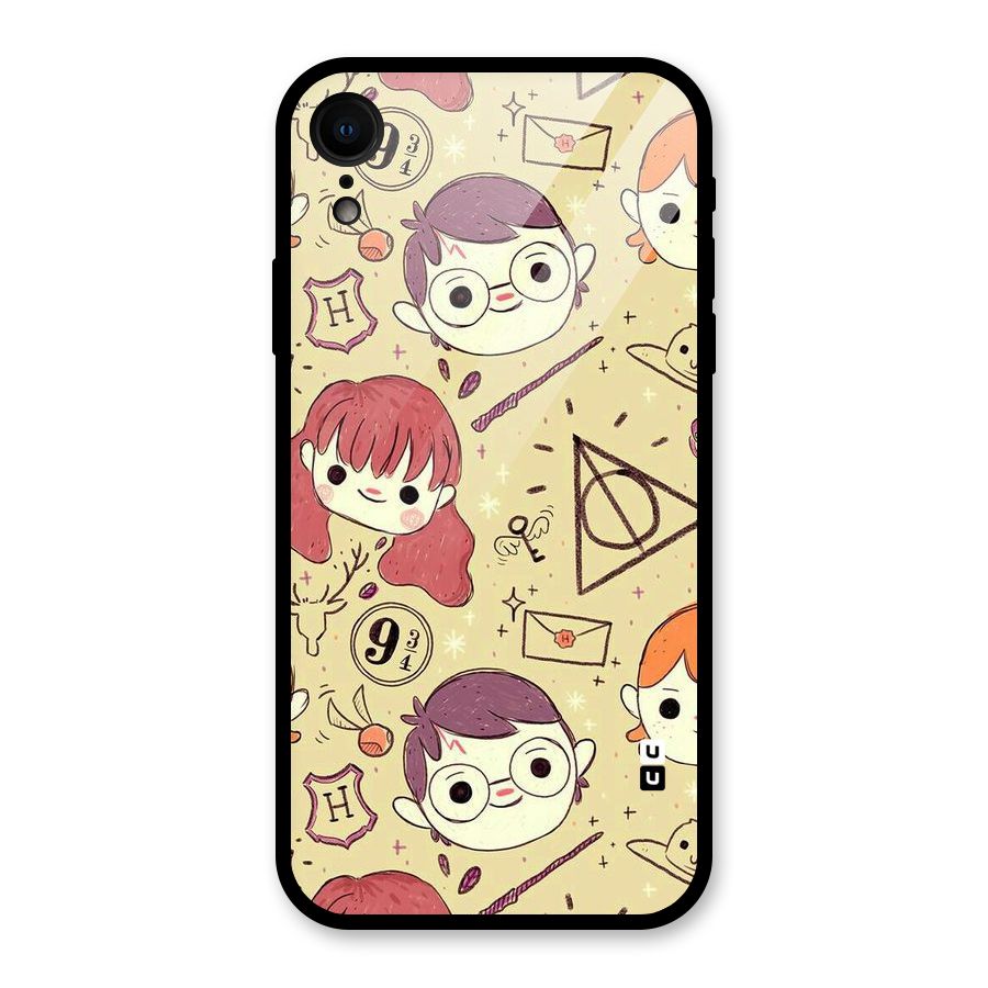 Nerds Glass Back Case for iPhone XR