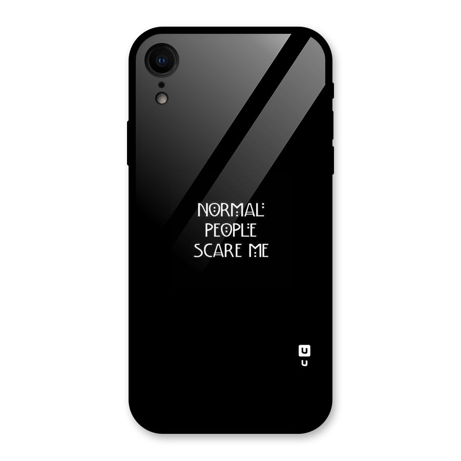 Normal People Glass Back Case for iPhone XR