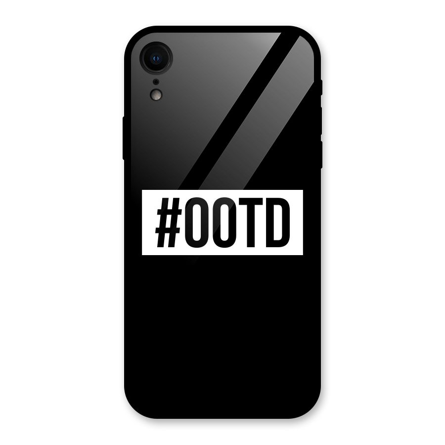 OOTD Glass Back Case for iPhone XR