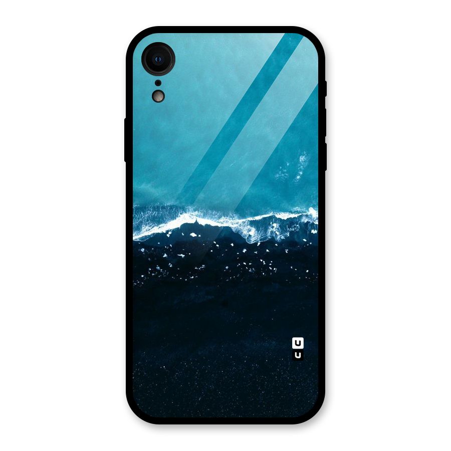 Ocean Blues Glass Back Case for iPhone XR