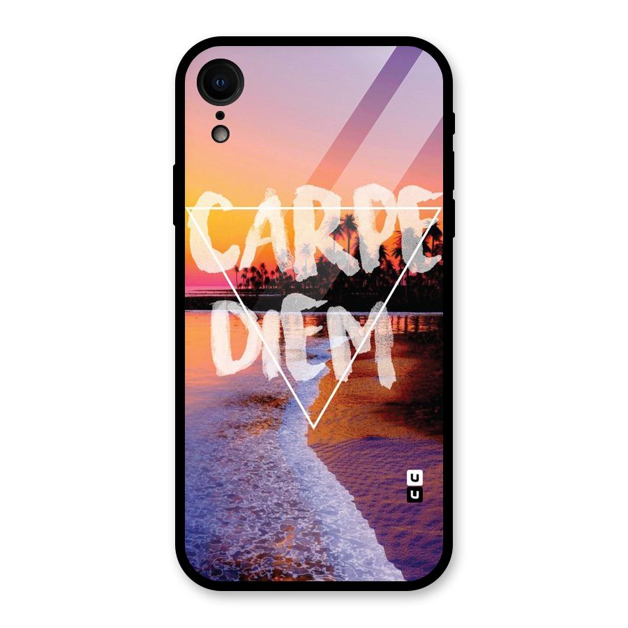 Oceanic Diem Glass Back Case for iPhone XR