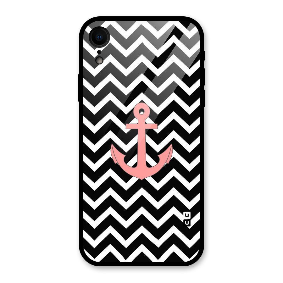 Pink Sailor Glass Back Case for iPhone XR
