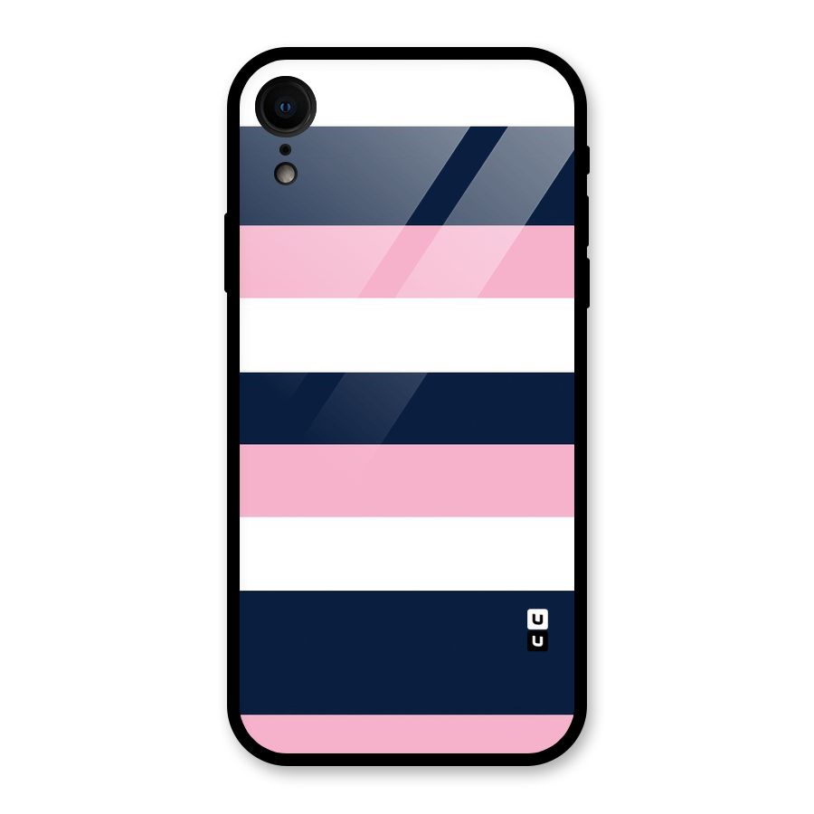 Play In Pastels Glass Back Case for iPhone XR