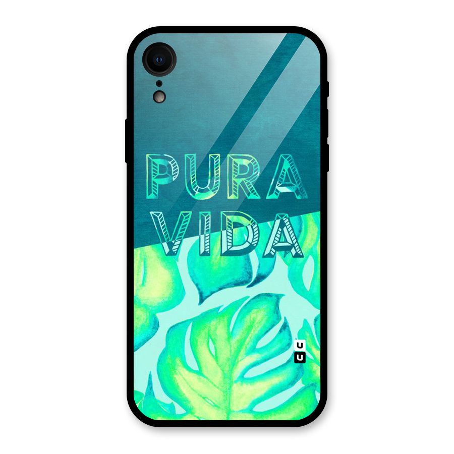 Pre Vida Glass Back Case for iPhone XR