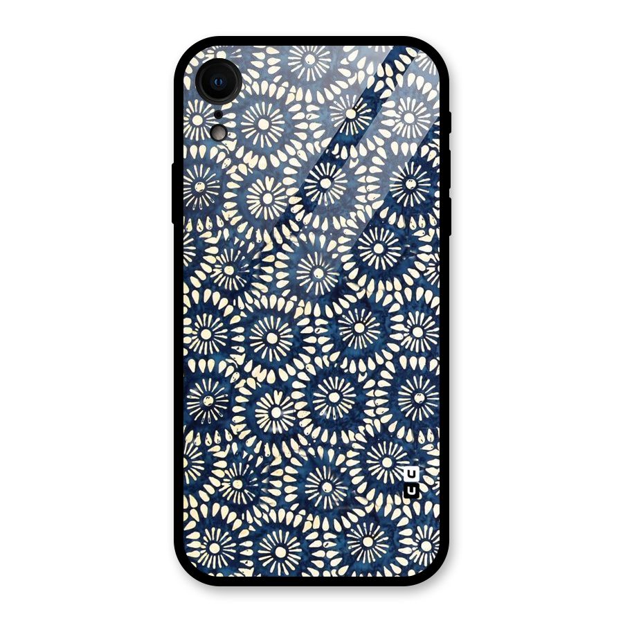 Pretty Circles Glass Back Case for iPhone XR
