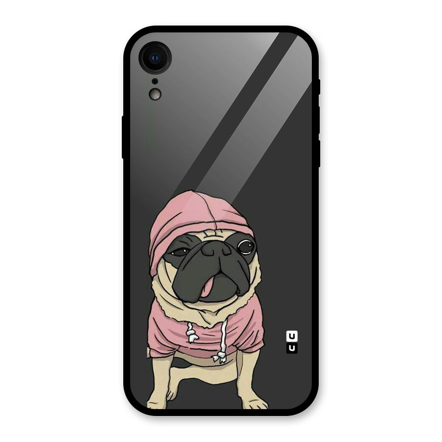 Pug Swag Glass Back Case for iPhone XR