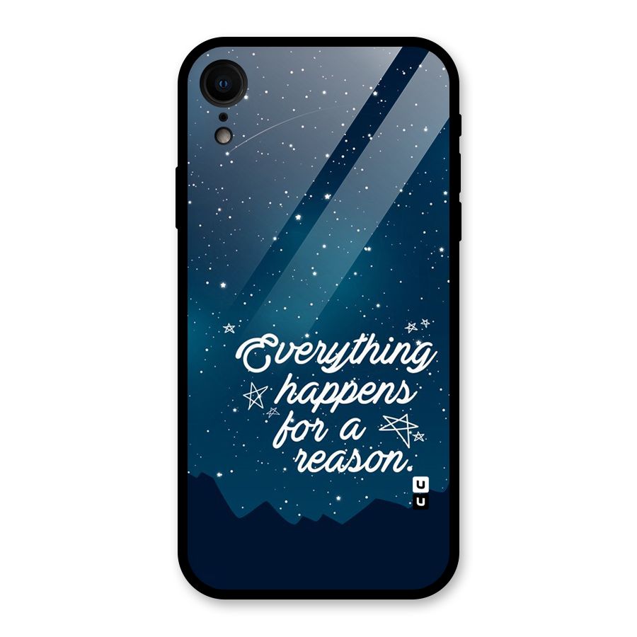 Reason Sky Glass Back Case for iPhone XR