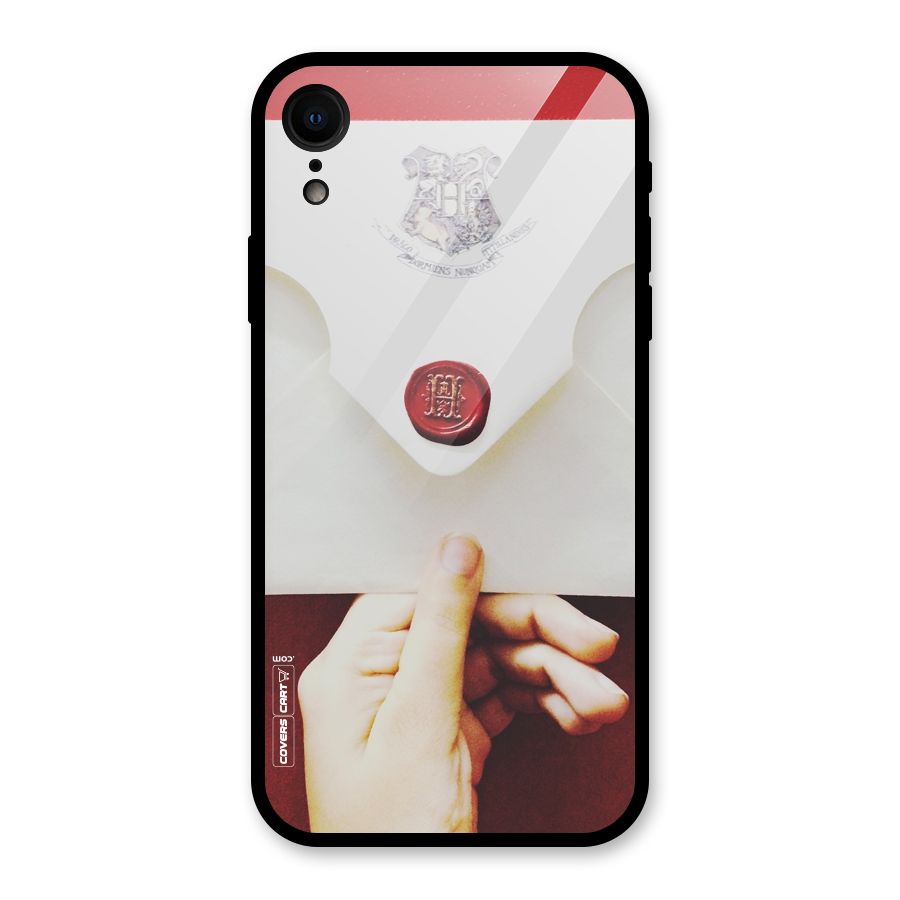 Red Envelope Glass Back Case for iPhone XR