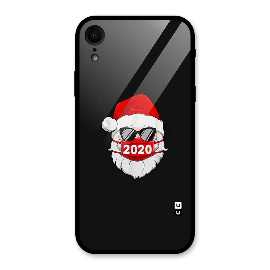 Santa 2020 Glass Back Case for iPhone XR
