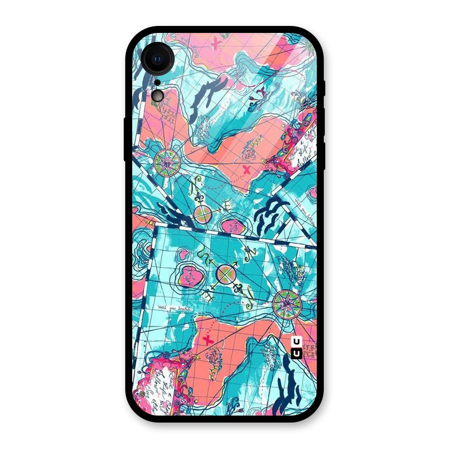 Sea Adventure Glass Back Case for iPhone XR