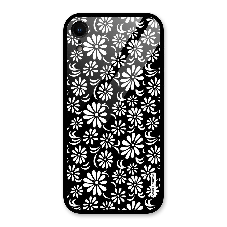 Sea Shell Abstract Art Glass Back Case for iPhone XR