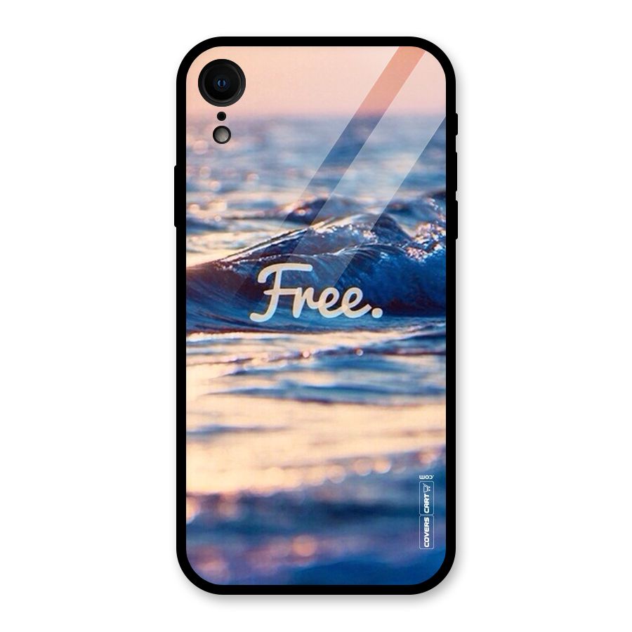 Set Yourself Free Glass Back Case for iPhone XR