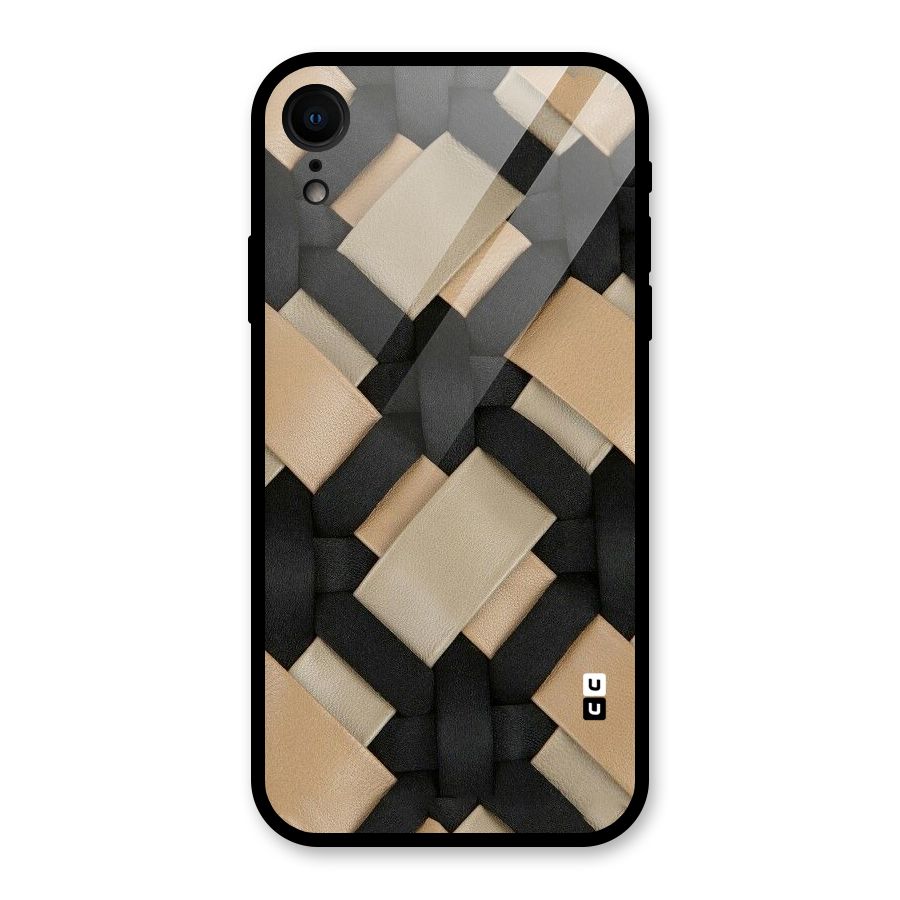 Shade Thread Glass Back Case for iPhone XR