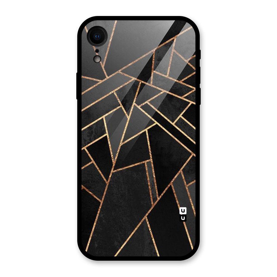 Sharp Tile Glass Back Case for iPhone XR