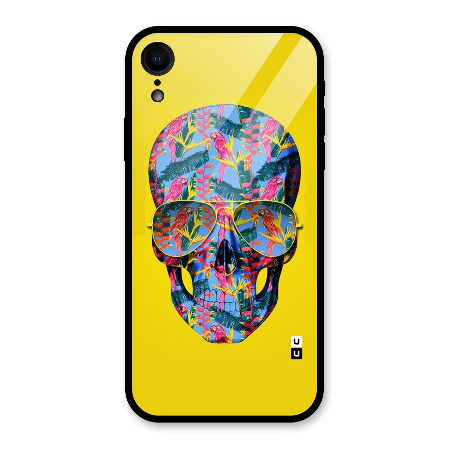 Skull Swag Glass Back Case for iPhone XR