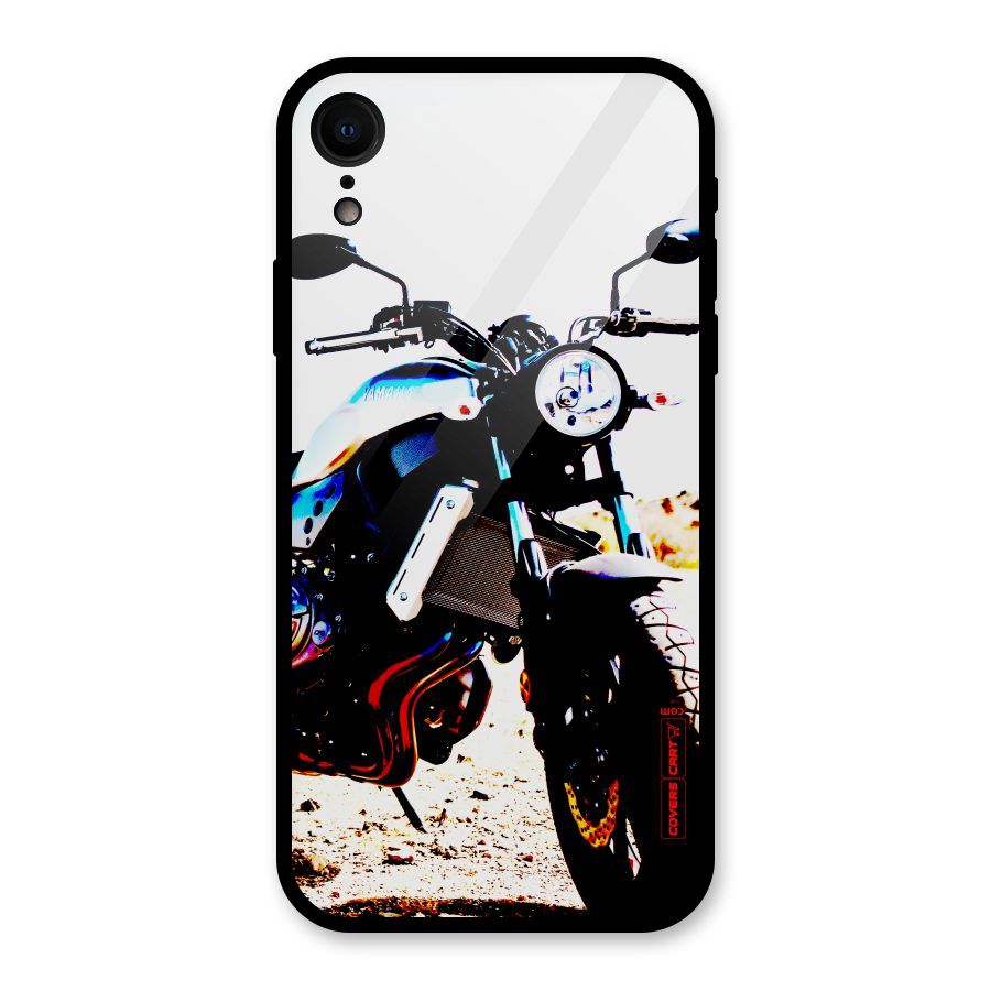Stylish Ride Extreme Glass Back Case for iPhone XR