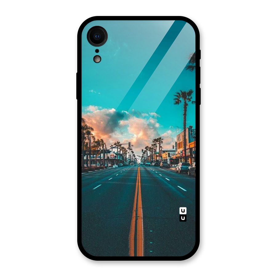 Sundown Road Glass Back Case for iPhone XR