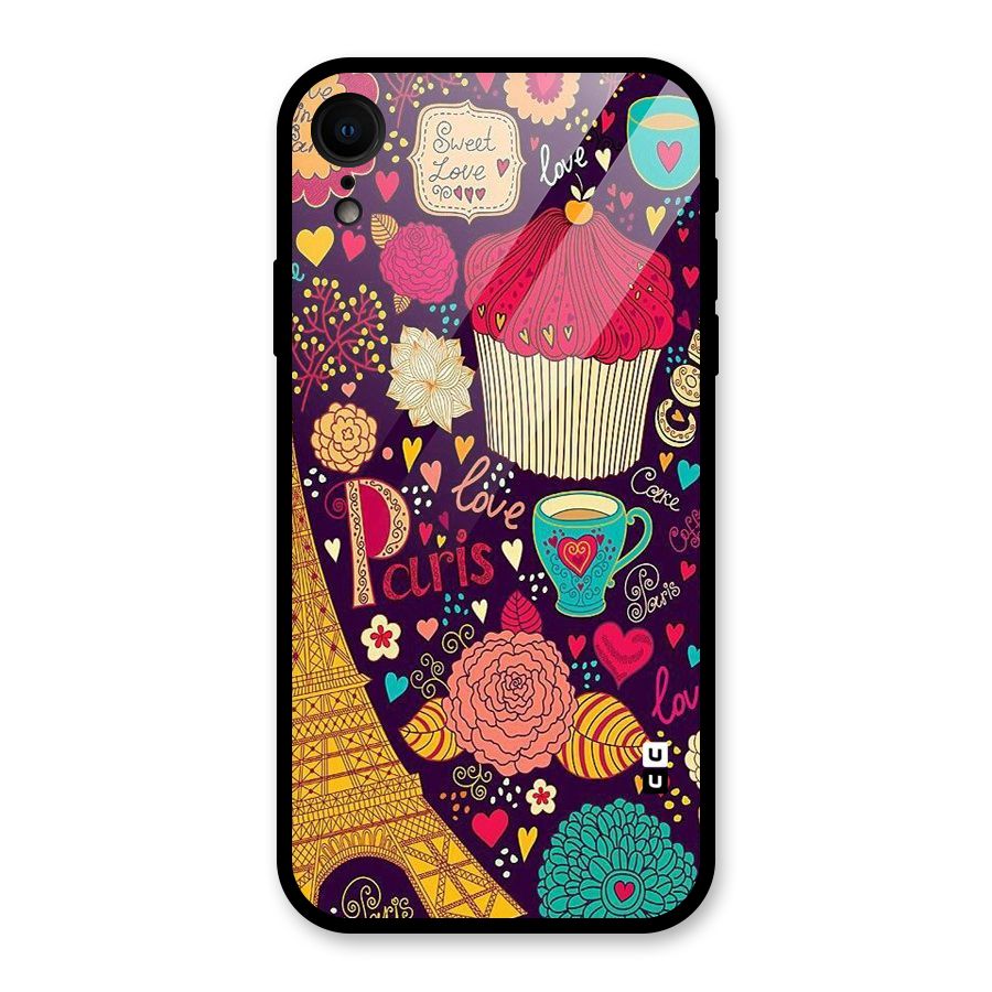 Sweet Love Glass Back Case for iPhone XR