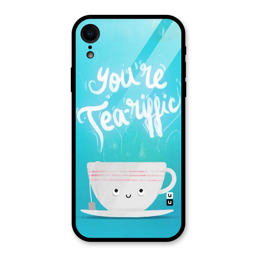 Tea-rific Glass Back Case for iPhone XR