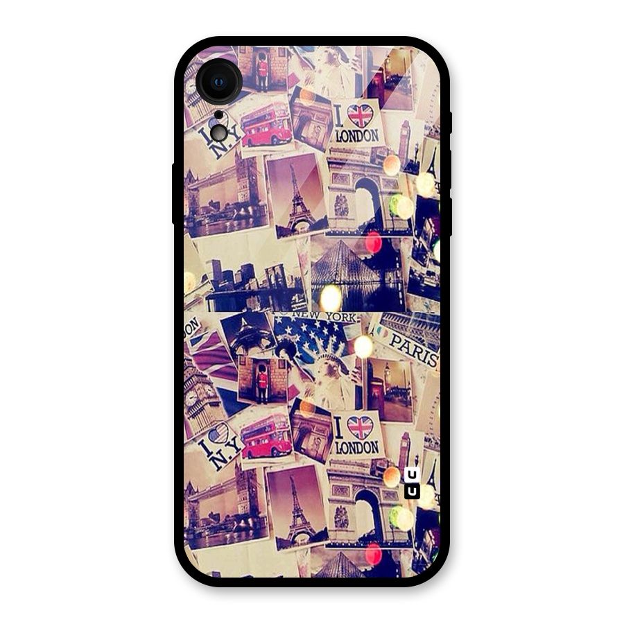Travel Pictures Glass Back Case for iPhone XR
