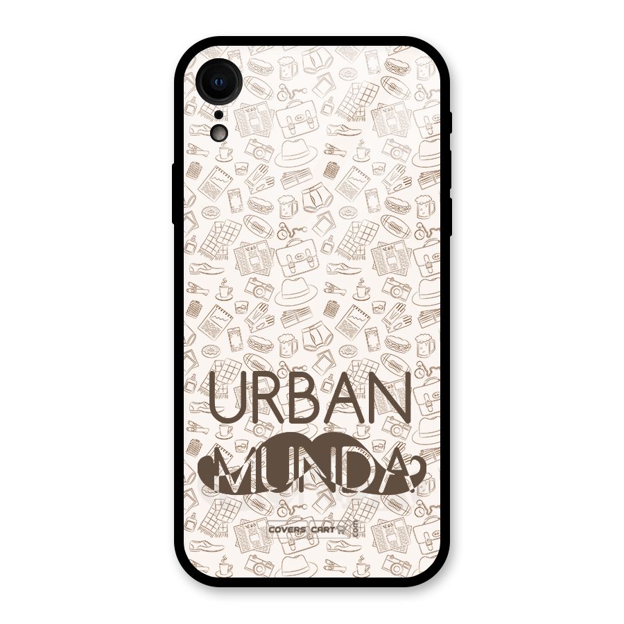 Urban Munda Glass Back Case for iPhone XR