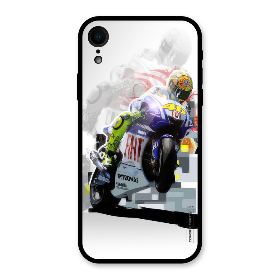Valentino Rossi Glass Back Case for iPhone XR
