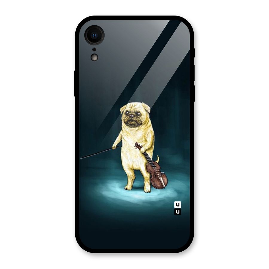 Violin Master Glass Back Case for iPhone XR