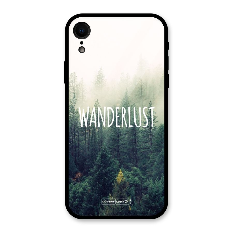 Wanderlust Glass Back Case for iPhone XR